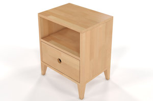 Bukový dřevěný noční stolek Skandica SUND
