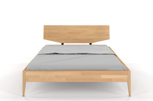 Dřevěná buková postel Skandica SUND / 180x200 cm, přírodní barva