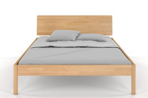 Dřevěná buková postel Visby AMMER / 120x200 cm, přírodní barva