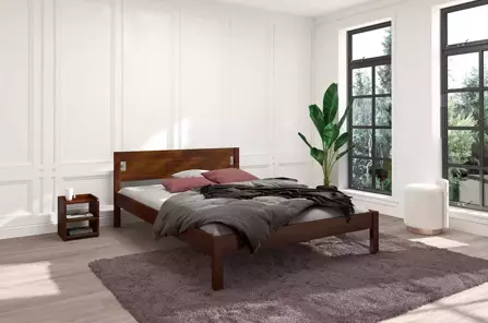 Dřevěná postel Visby LAXBAKEN z borovice