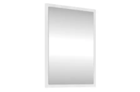 Zrcadlo Dancan EVELINE v bílém rámu