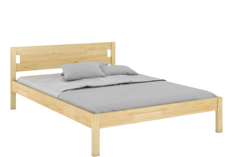 Dřevěná postel Visby LAXBAKEN z borovice