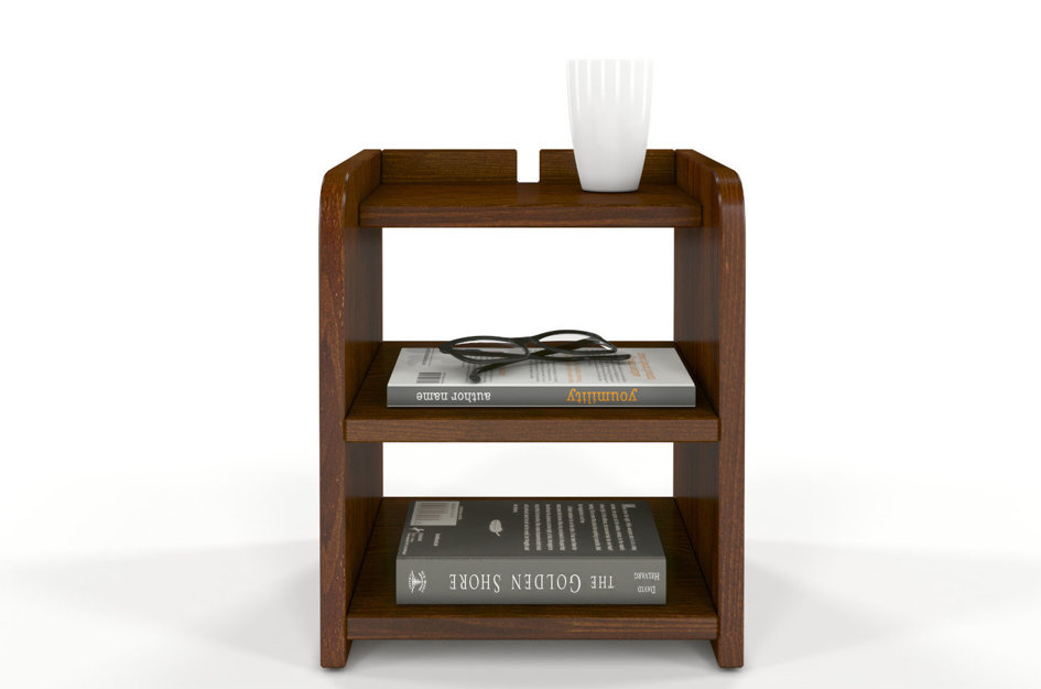 Dřevěný noční stolek z borovice Visby HOLEN