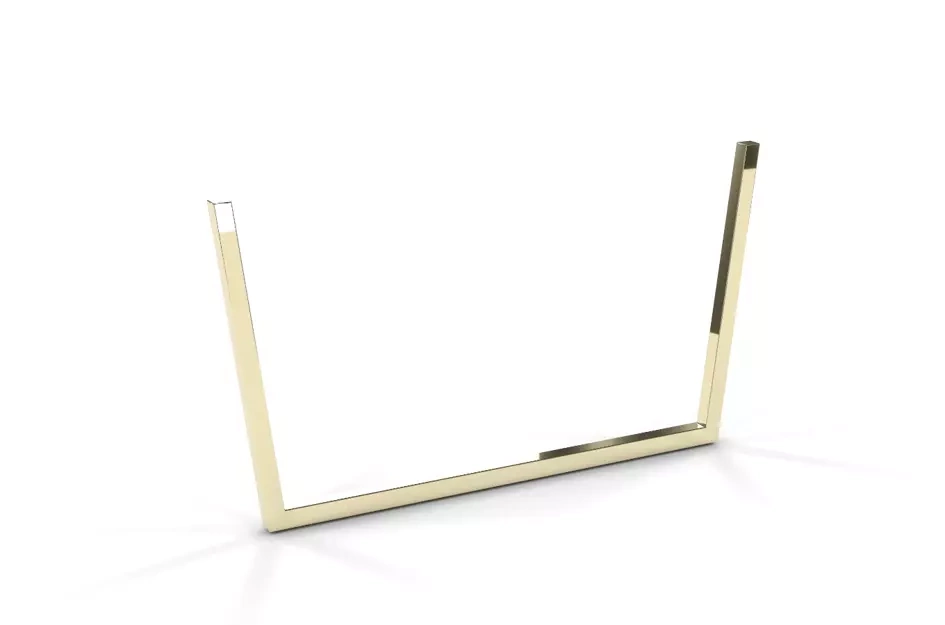 Zlatý rám na stůl Dancan ROCKET